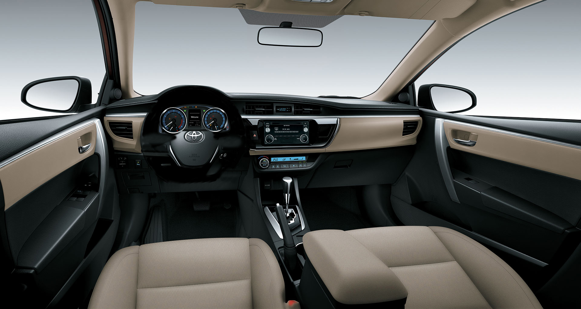  Ở phiên bản mới 2016, TMV chủ yếu tập trung cải thiện trang bị nội thất cho Corolla Altis 