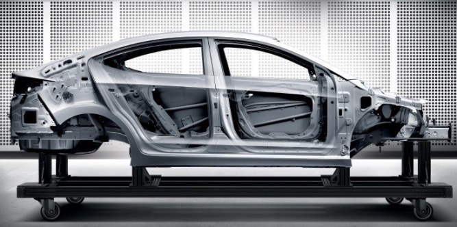 Cấu trúc thân xe liền khối xuất hiện trên hầu hết những chiếc sedan