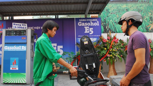 Từ 1/6/2016, 100% người dân Hà Nội, TPHCM phải dùng xăng E5?