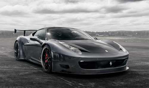 Ferrari 458 độ hầm hố