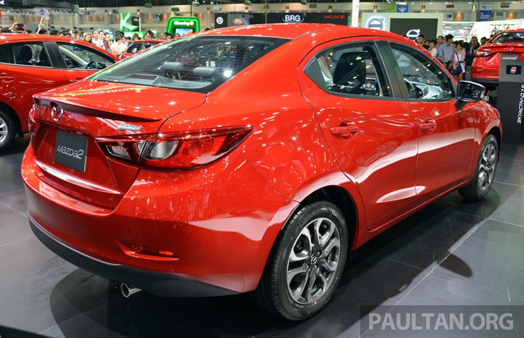 Cận cảnh Mazda2 sedan: Đối thủ của Honda City
