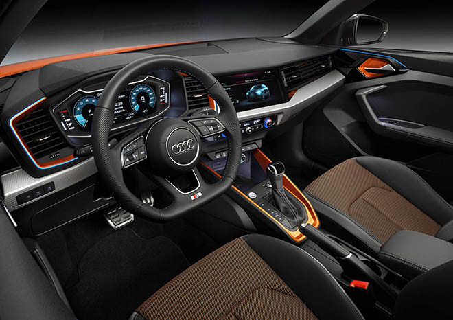 Audi A1 Citycarver 2020 thiết kế gầm cao với 09 lựa chọn màu sắc ngoại thất