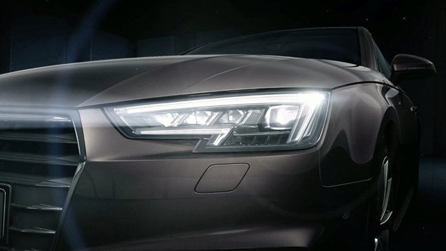 Công nghệ đèn pha Matrix LED của Audi A4 2016