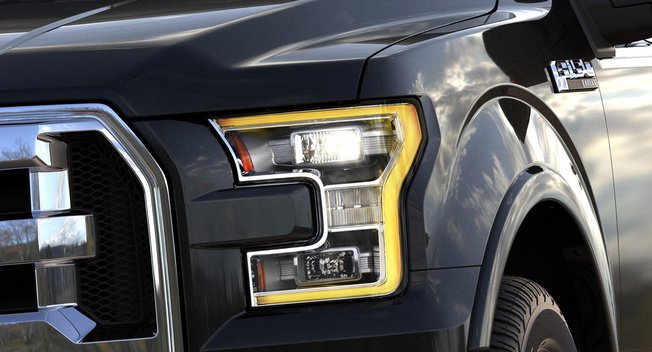 Ford F-150 giới thiệu công nghệ đèn pha "mát-xa" người lái.