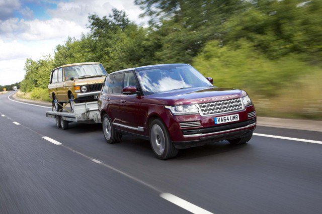 Land Rover phát triển công nghệ xe kéo vô hình